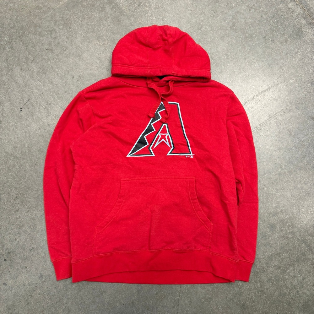 Fanatics Arizona Diamondbacks Eduardo Escobar 5 Red Hoodie Mens Medium MLB
